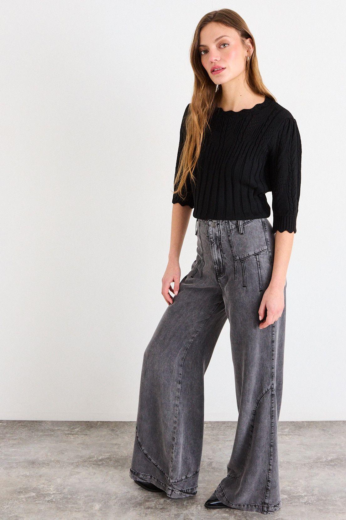 Sweater Liso Negro iO 18120226008102-4