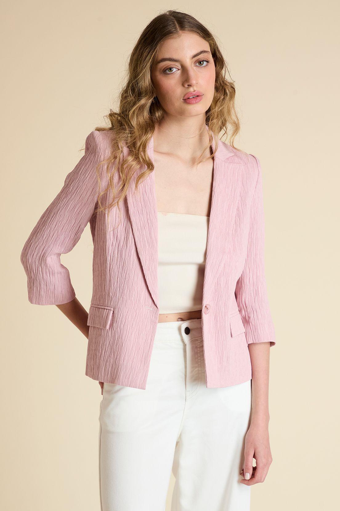 Blazer Liso Rosado iO 16020125050123-0