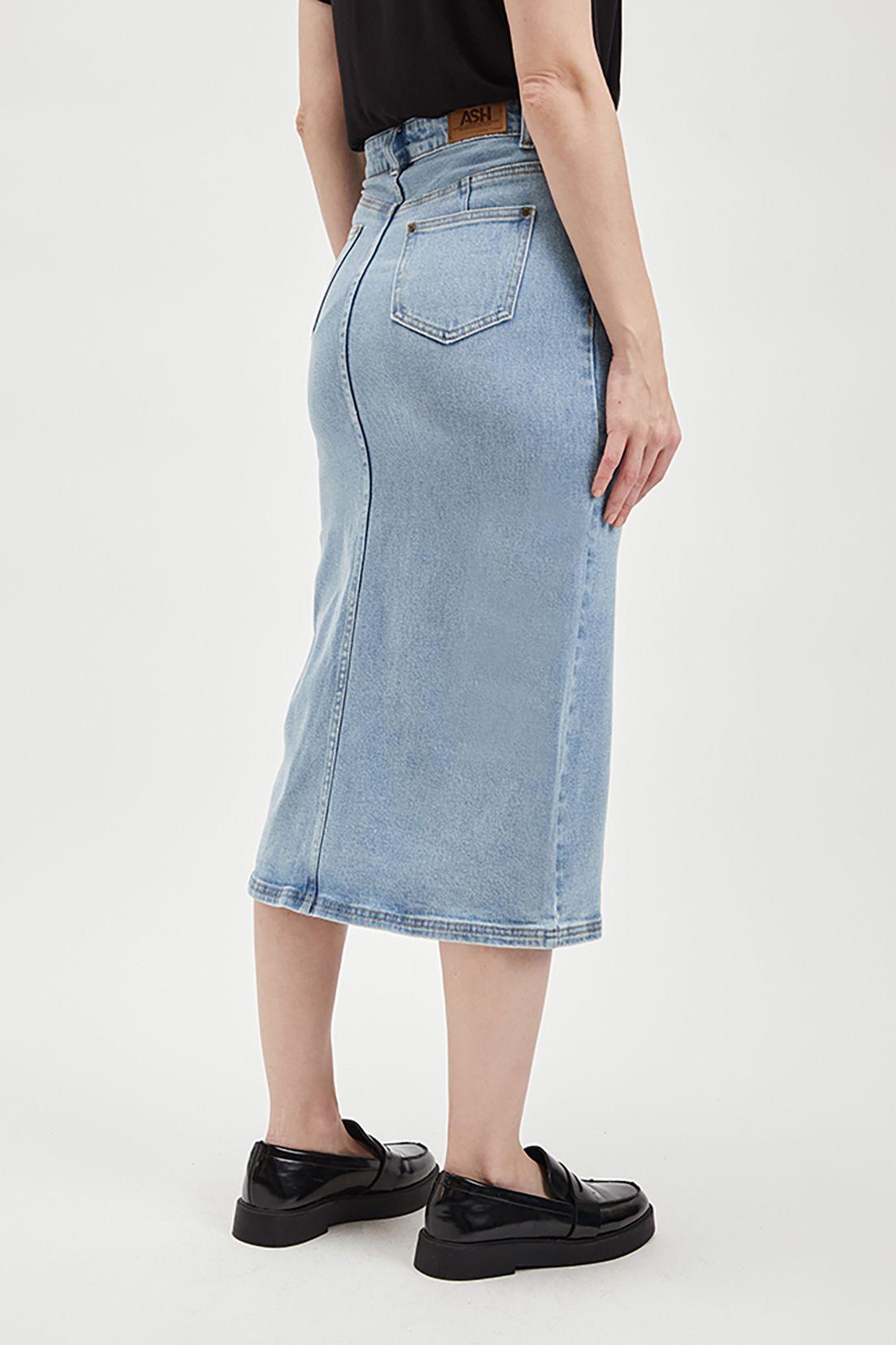 Falda Mezclilla Celeste Ash 12807224001110-3