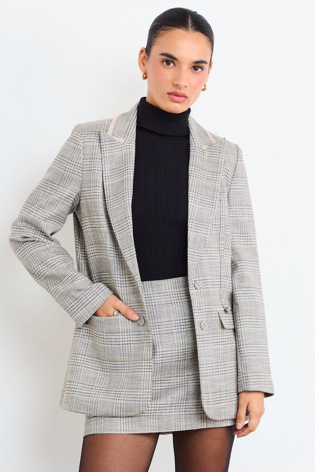 Blazer Fantasia Gris iO 16120126004113-0