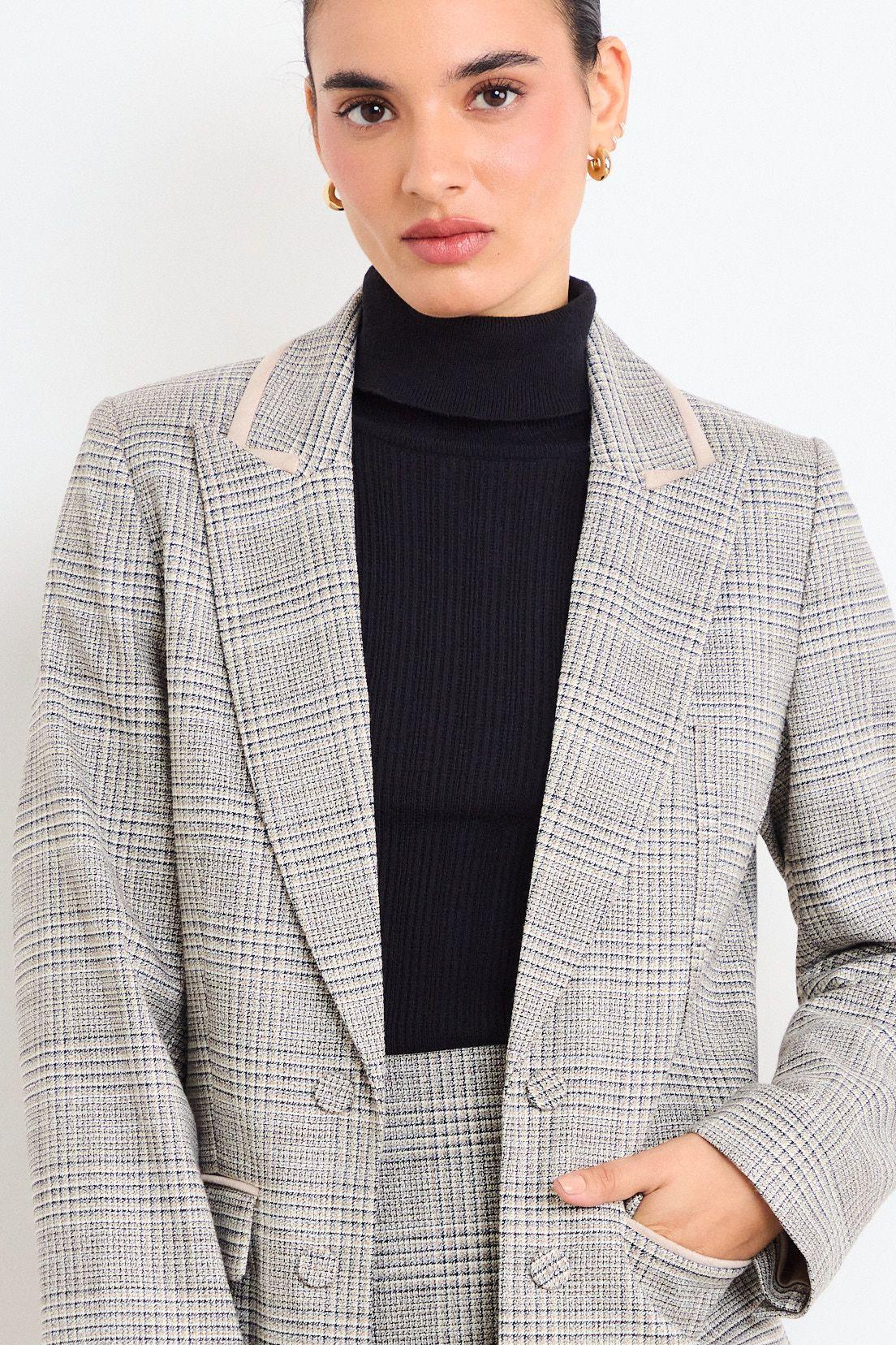 Blazer Fantasia Gris iO 16120126004113-1