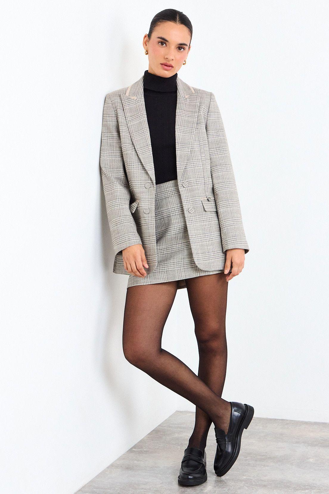 Blazer Fantasia Gris iO 16120126004113-3