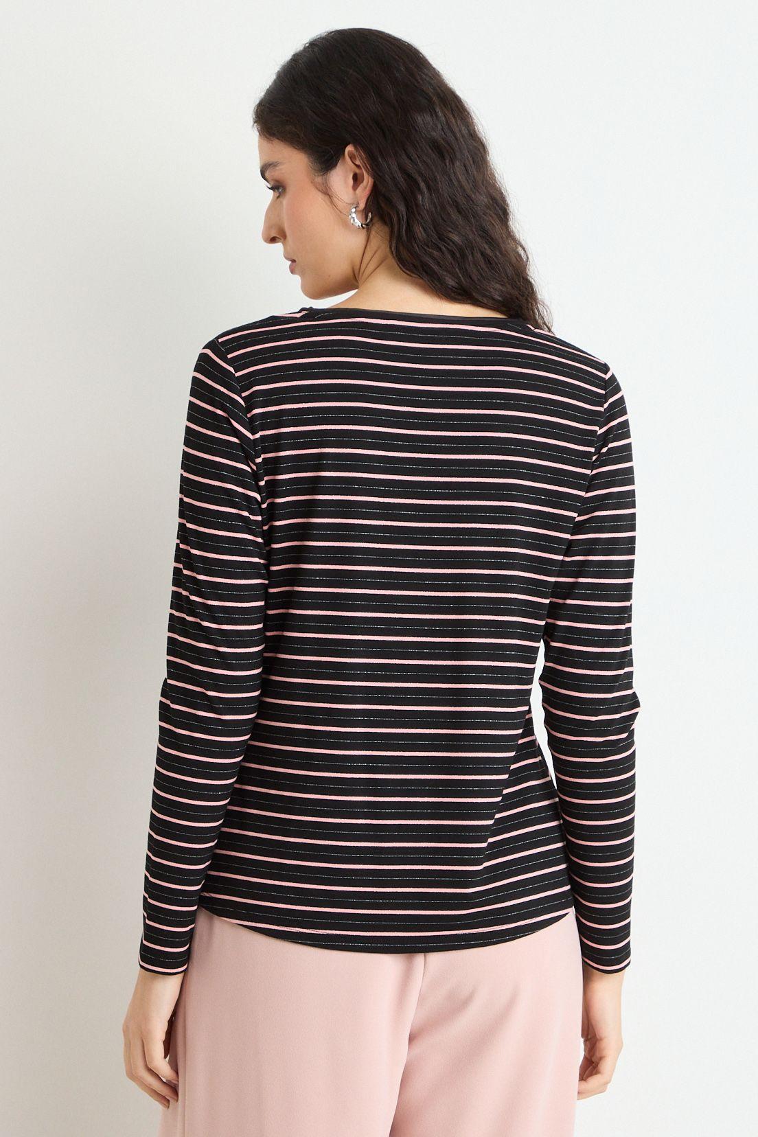 Polera Manga Larga Negro Ash 14307225001102-3