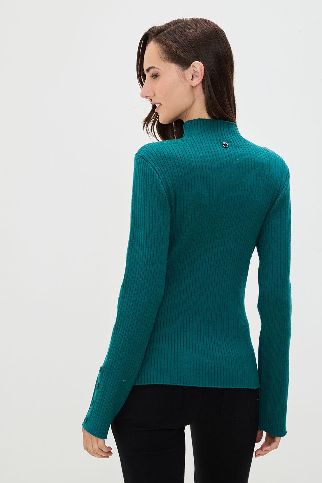 Sweater Liso Verde Oliva 18104125001107-2