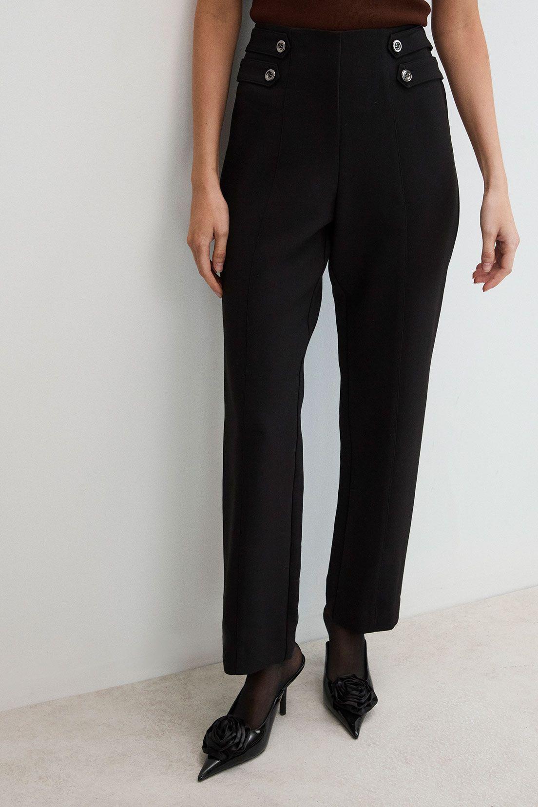 Pantalon Liso Negro 11004125010102-1