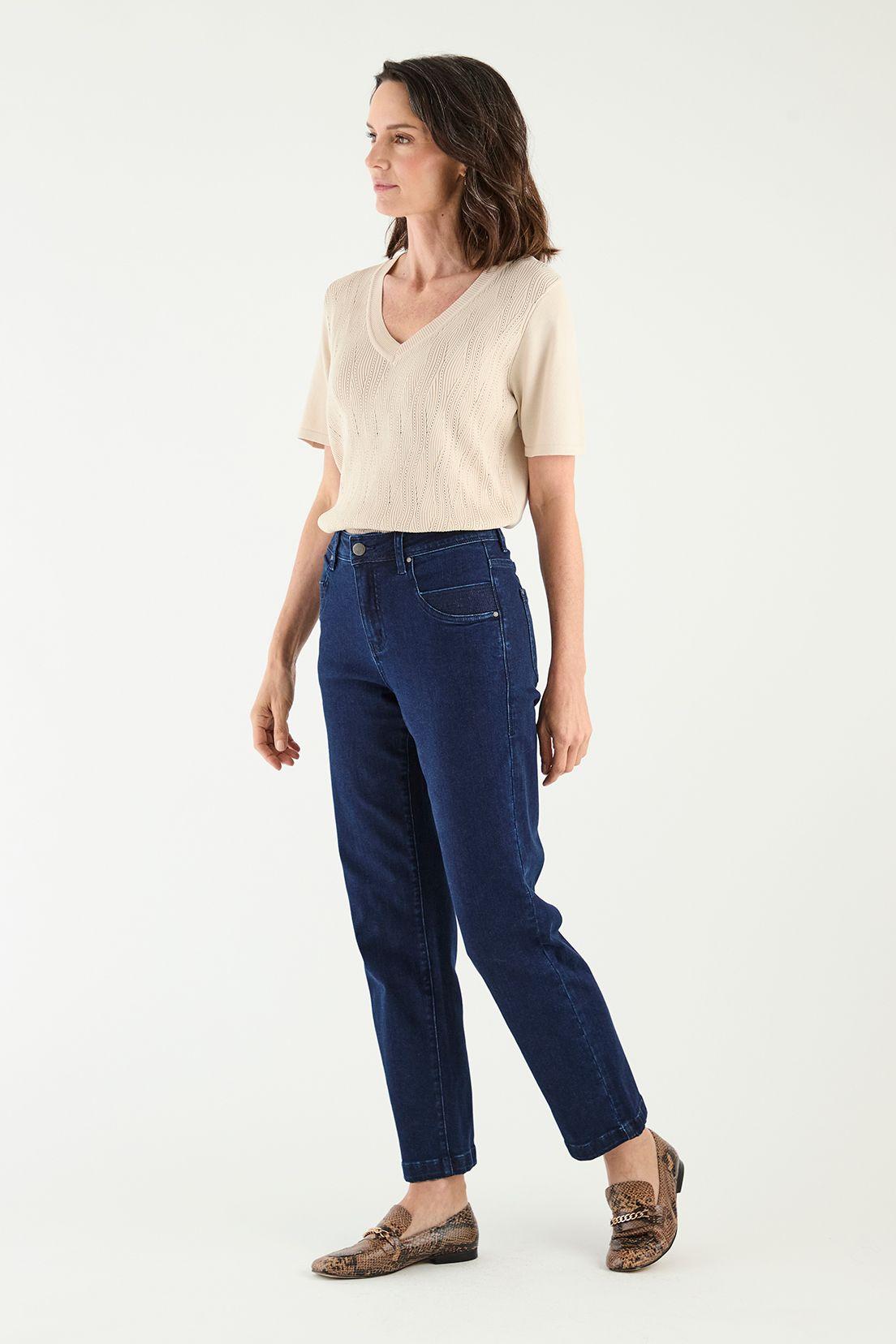 Jeans Liso Azul 11302125003104-3