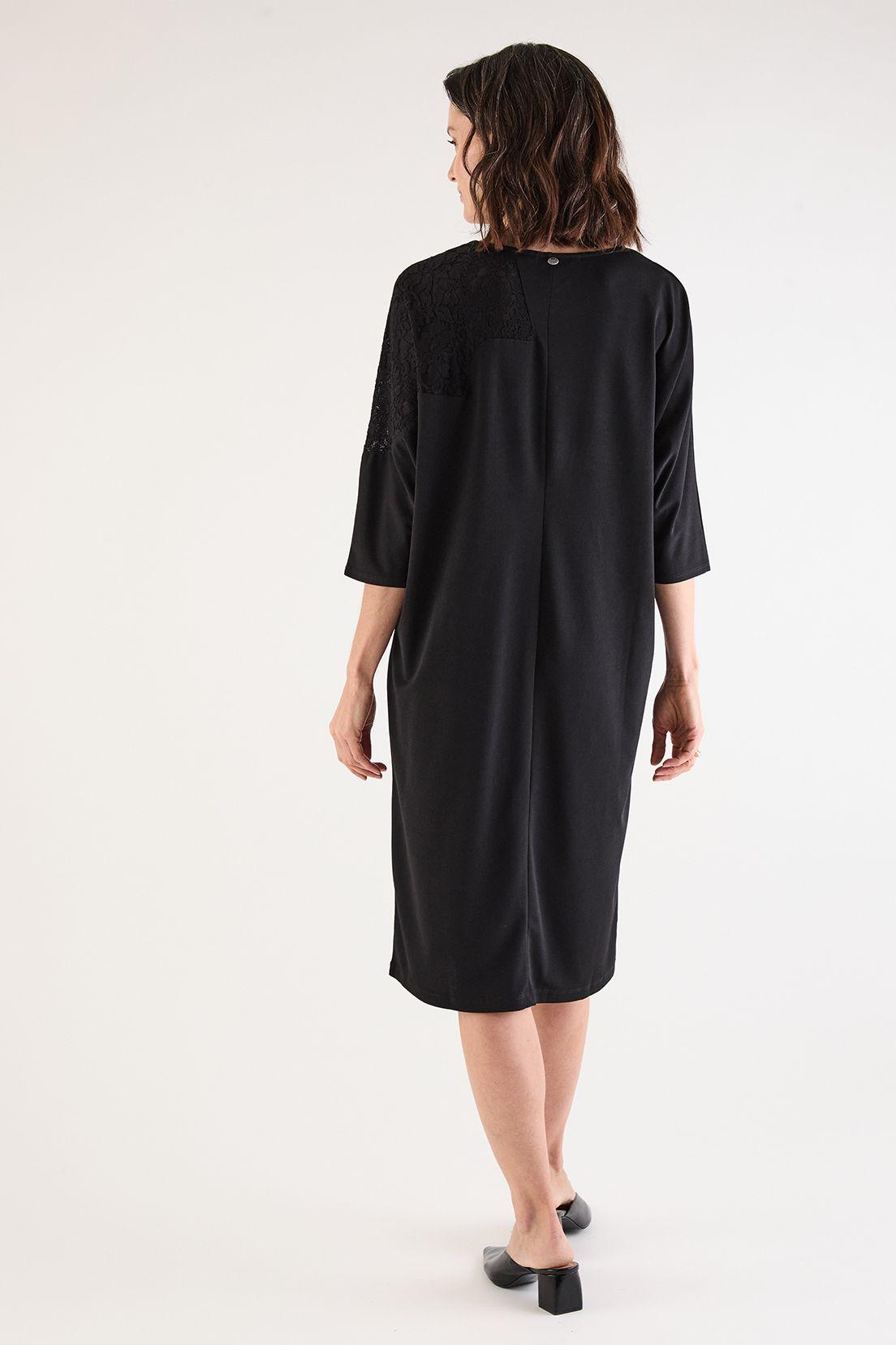 Vestido Liso Negro 13002125050102-4