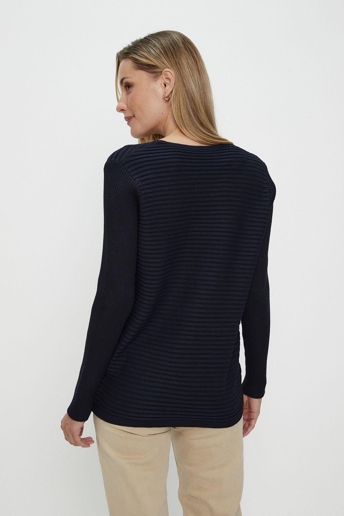 Sweater Liso Azul Ma Griffe 18102224001104-4