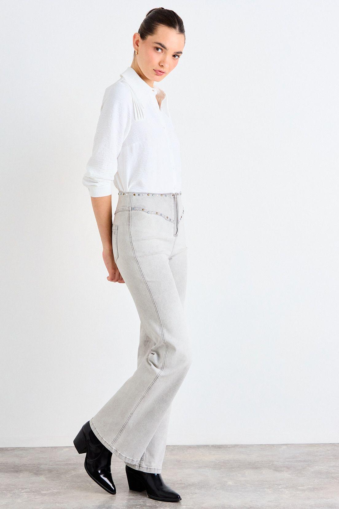 Jeans Liso Gris iO 11320126015113-4