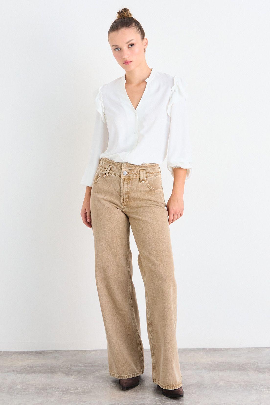 Blusa Lisa Crudo iO 14020126014105-3
