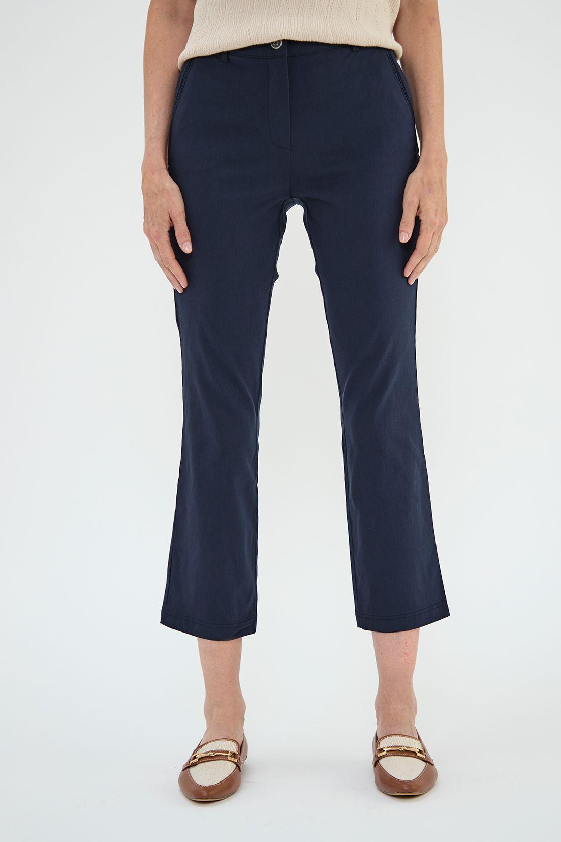 Pantalon Crop Azul Ma Griffe 11002224005104-1