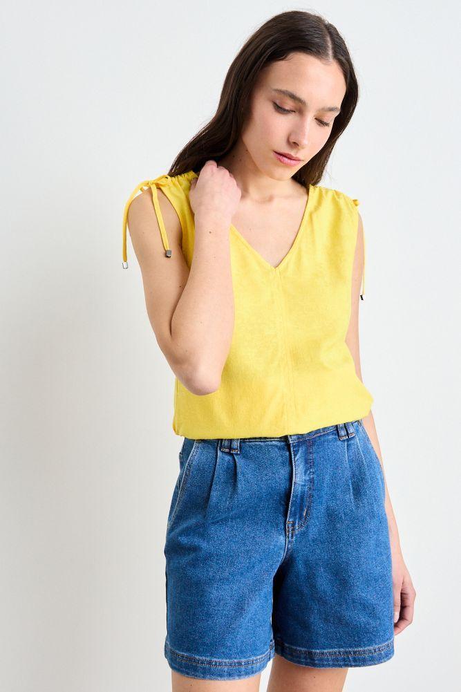 Blusa Lisa Amarillo iO 14020225074108-1