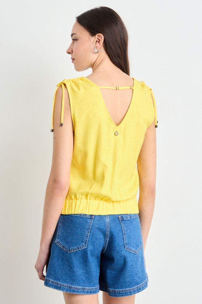 Blusa Lisa Amarillo iO 14020225074108-2