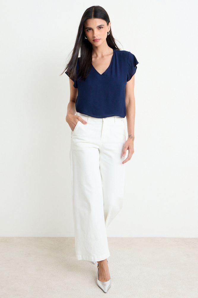 Blusa Manga Corta Azul Ash 14004125012104-3