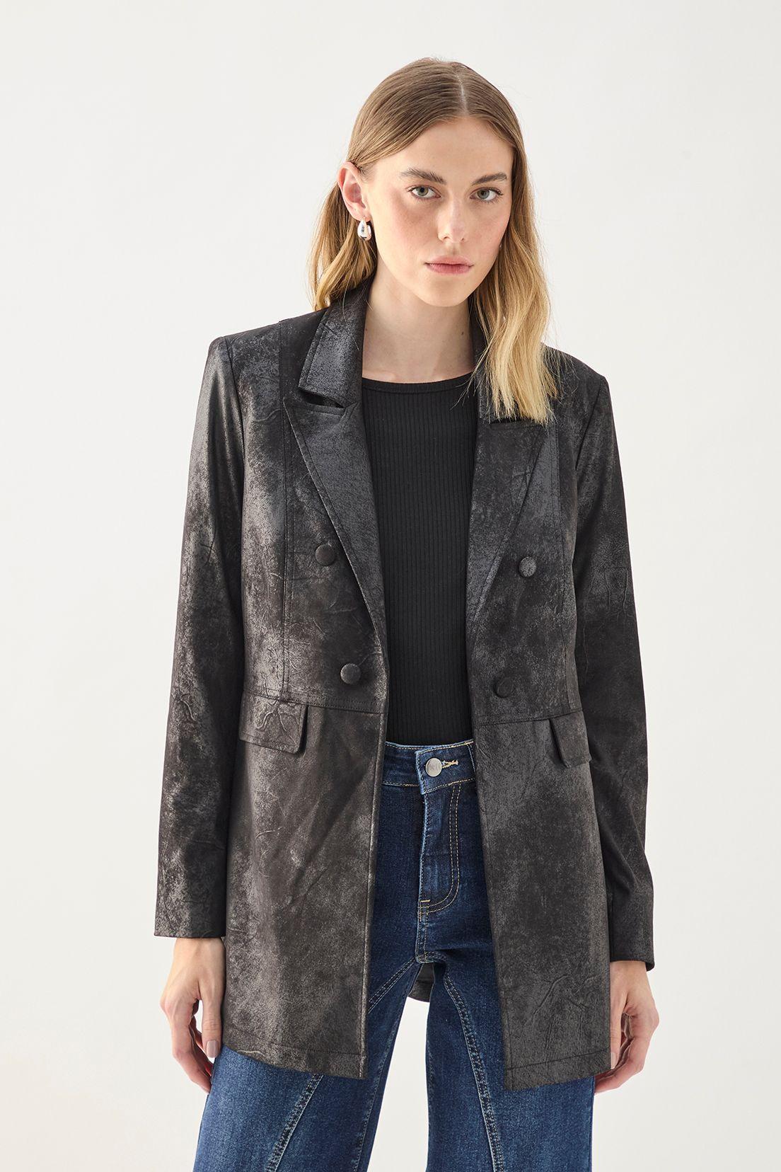 Blazer Liso Negro 16004125005102-0