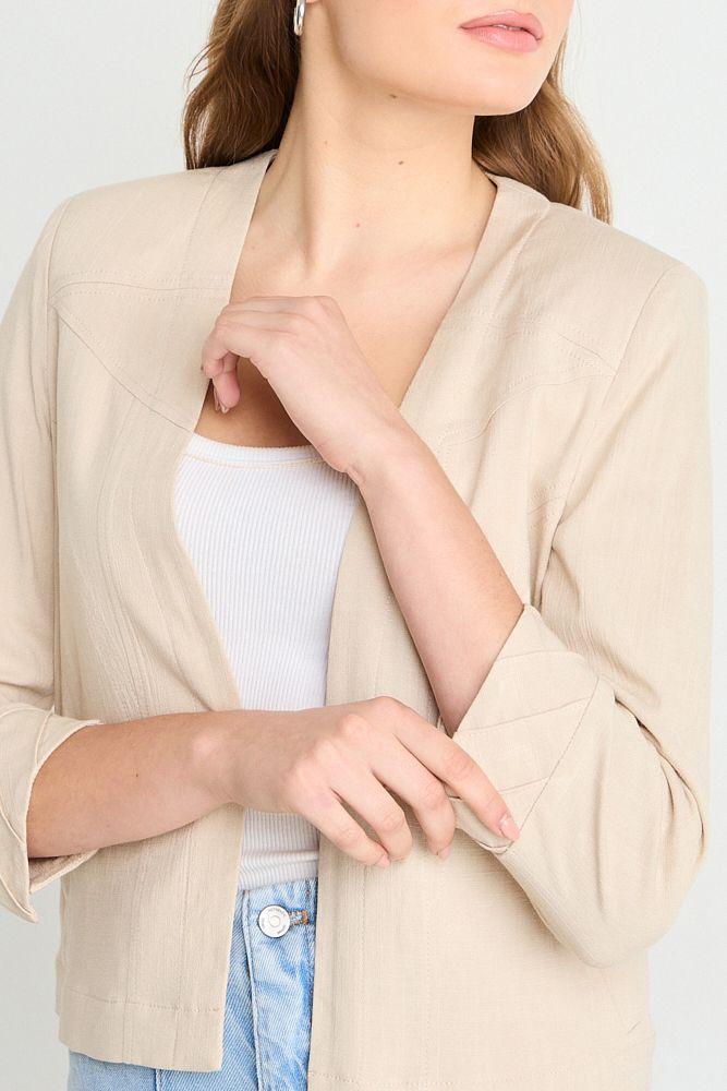 Casaca Lisa Beige iO 17520225009106-1