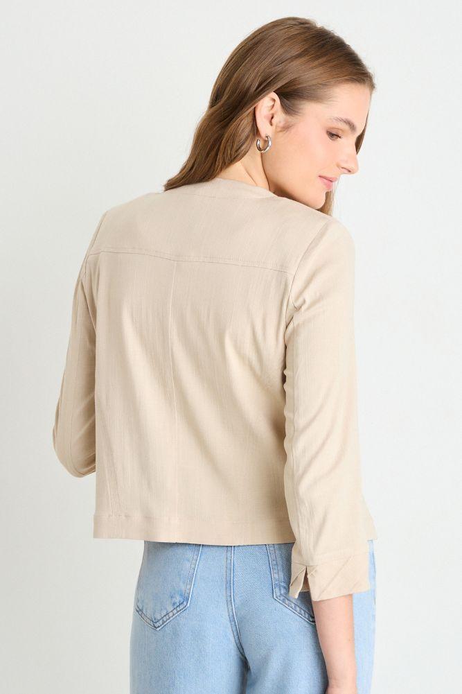 Casaca Lisa Beige iO 17520225009106-2