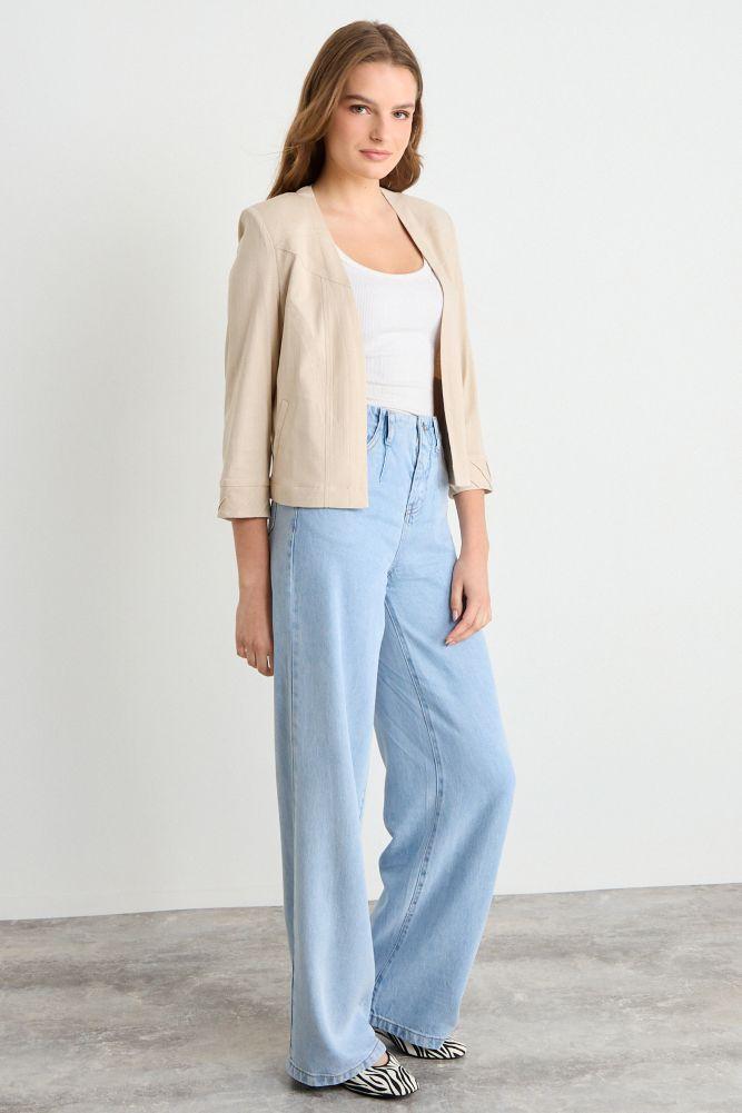 Casaca Lisa Beige iO 17520225009106-3