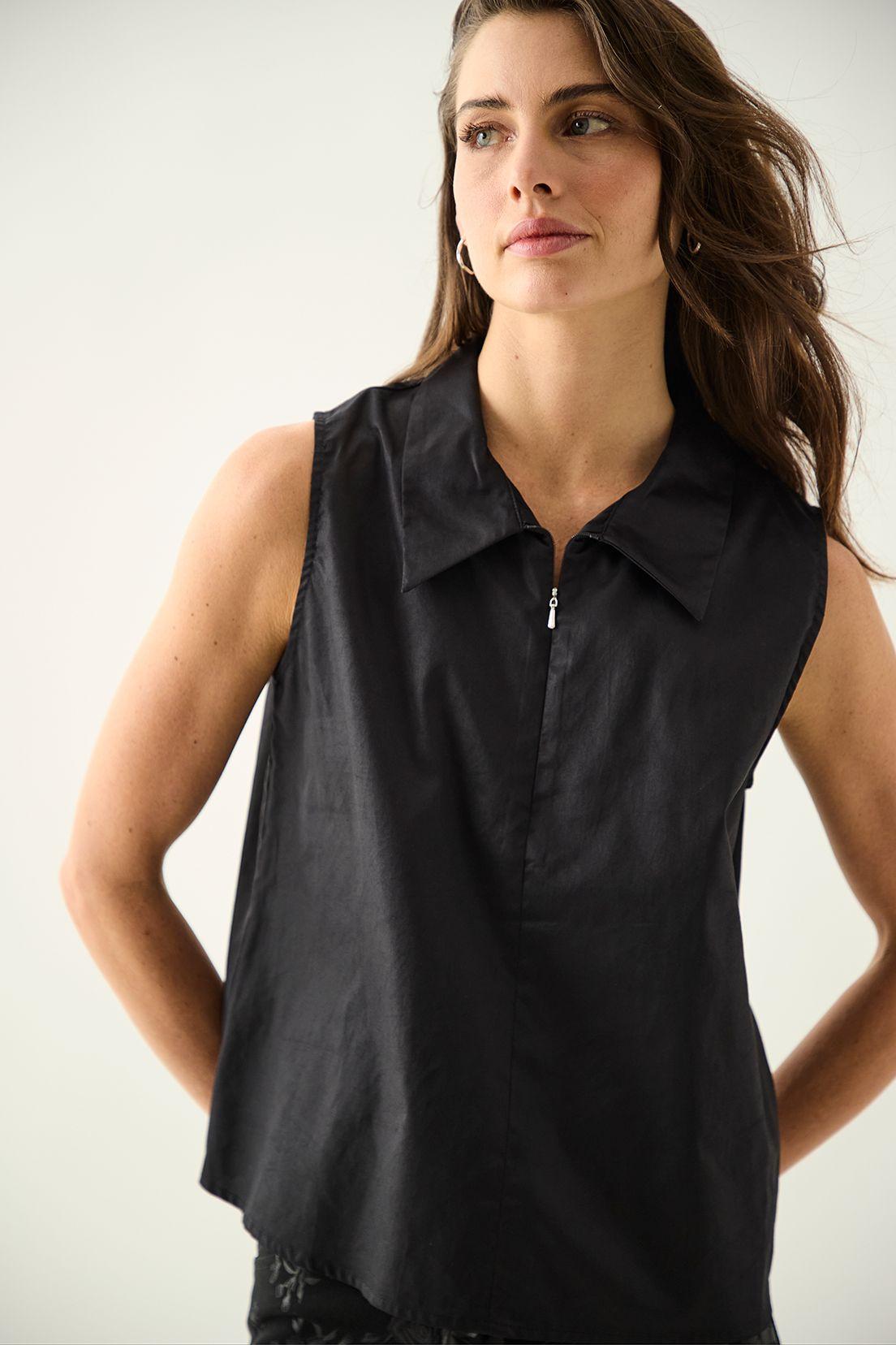 Blusa Lisa Negro Ash 14007125051102-1