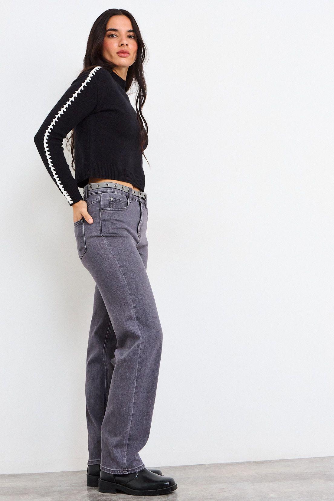 Sweater Liso Negro iO 18120226005102-3