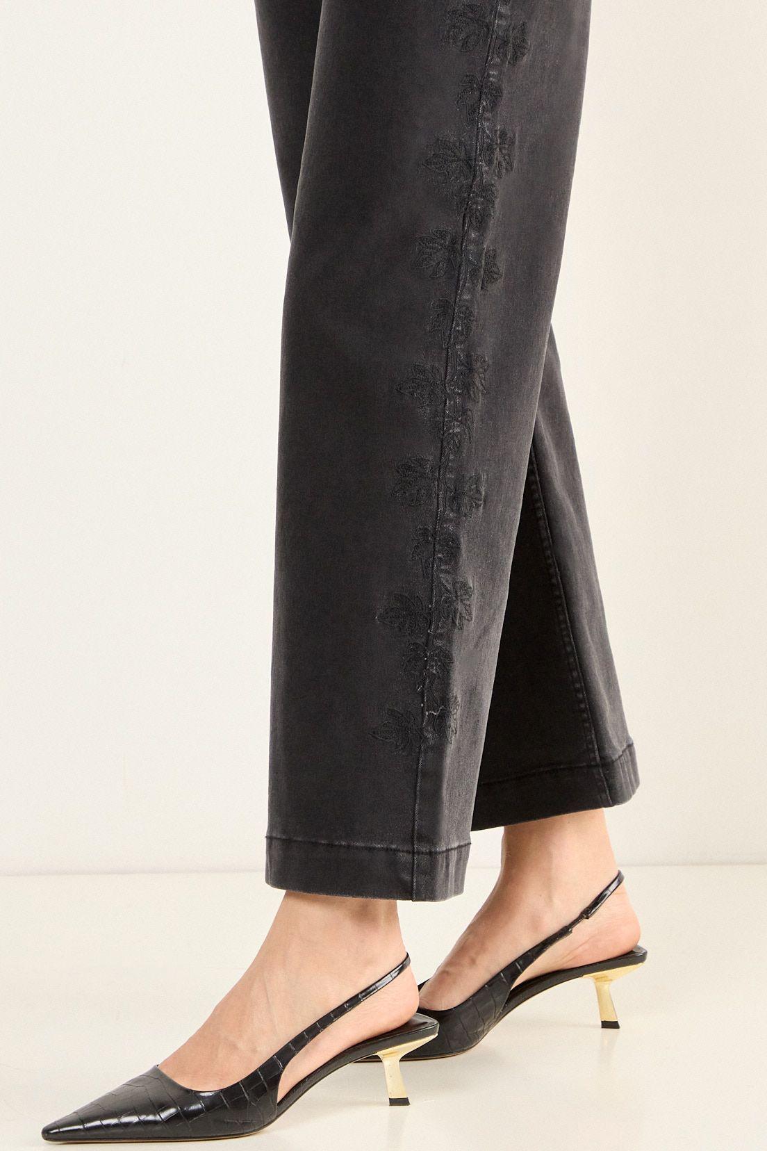 Jeans Flare Negro Ma Griffe 11302126002102-2