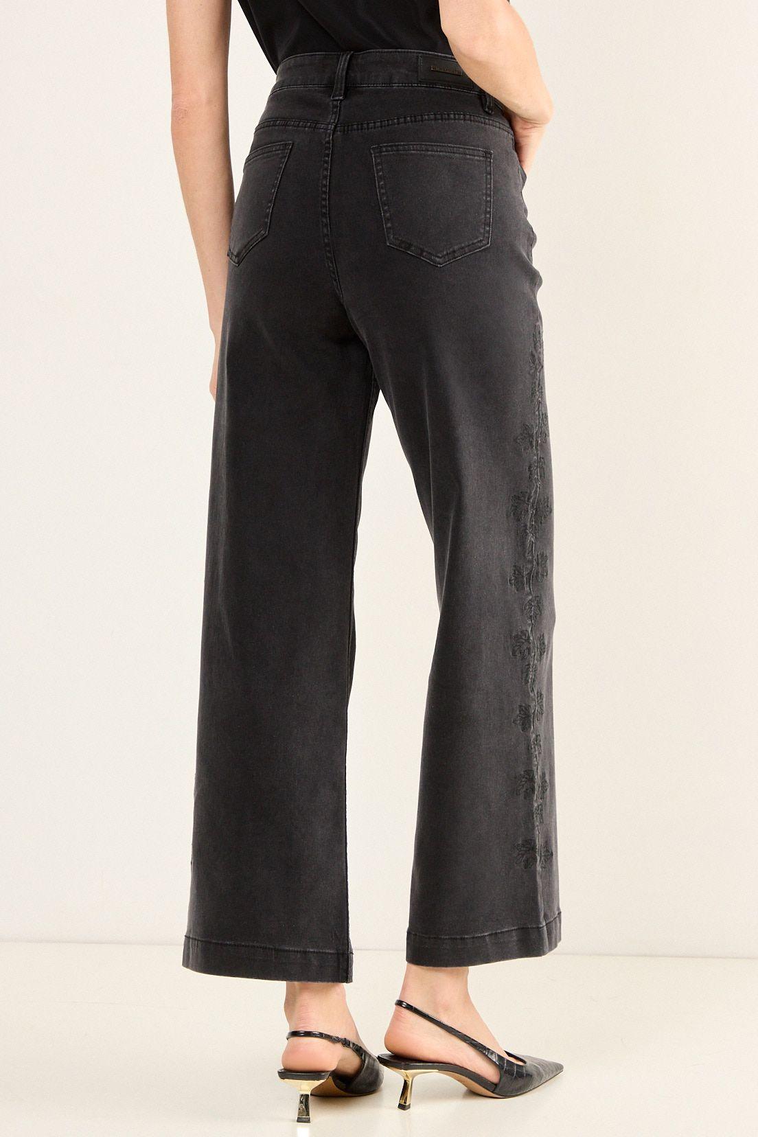 Jeans Flare Negro Ma Griffe 11302126002102-3