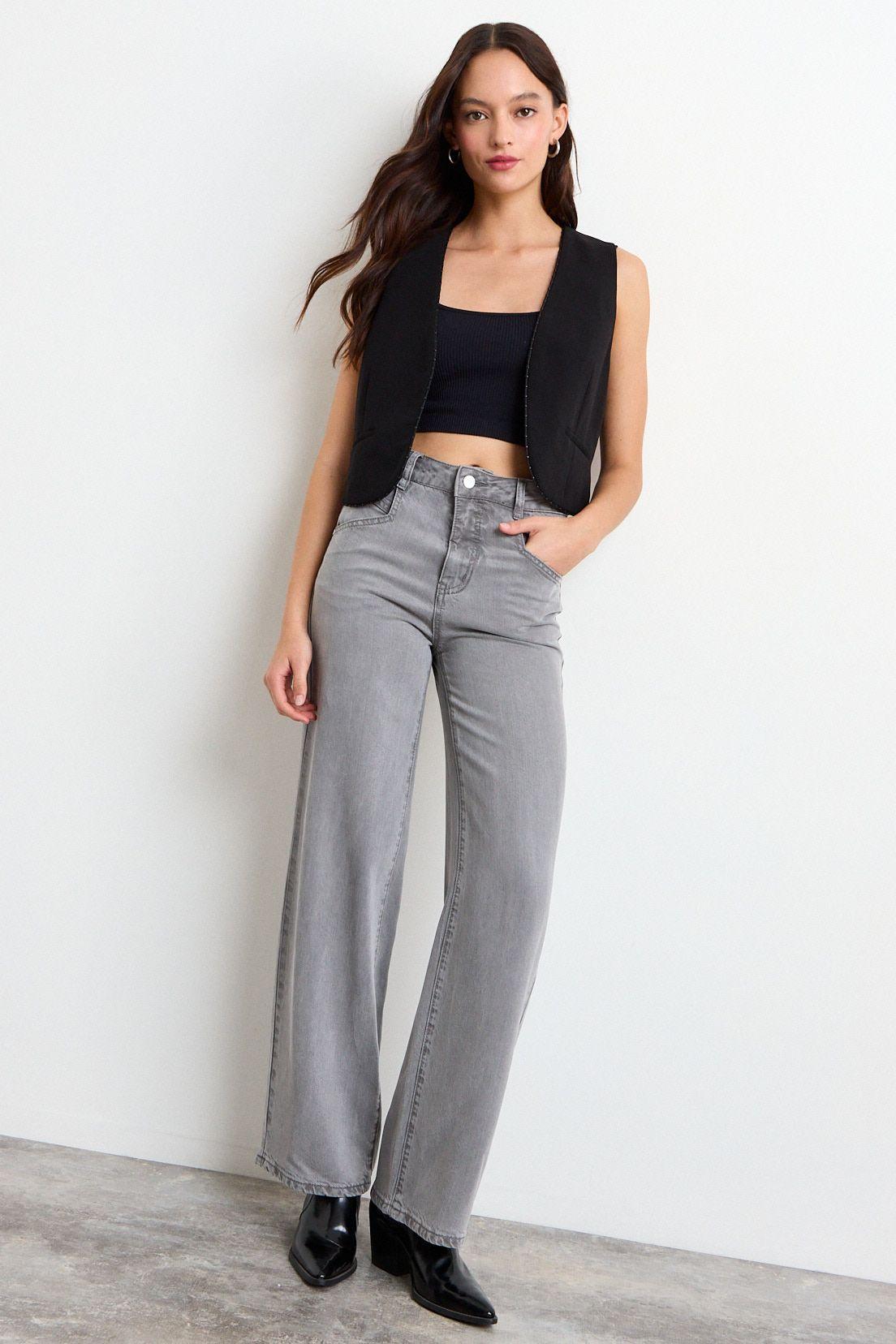 Jeans Liso Gris iO 11320126001113-0