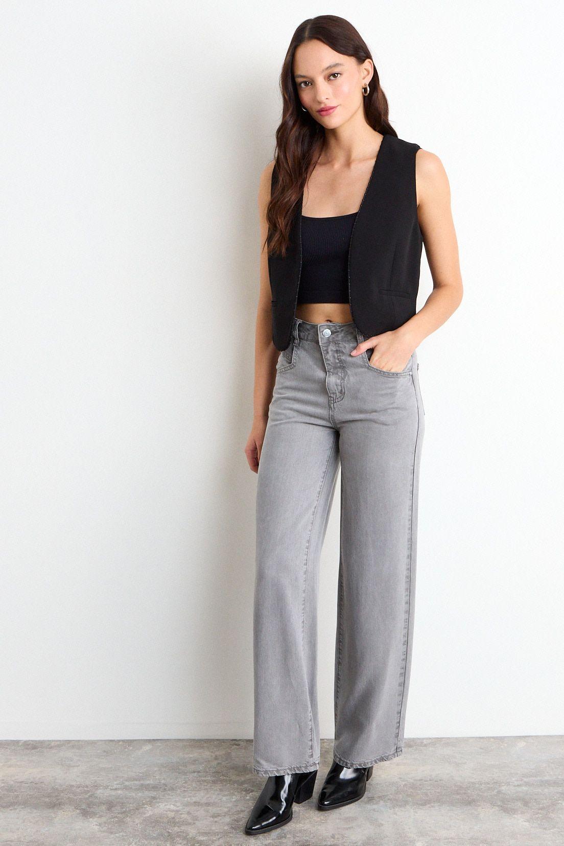 Jeans Liso Gris iO 11320126001113-2