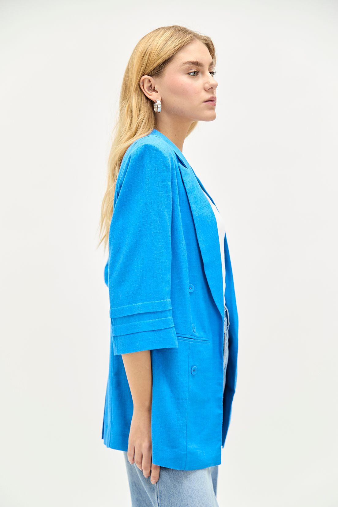 Blazer Liso Azul iO 16020224056134-2