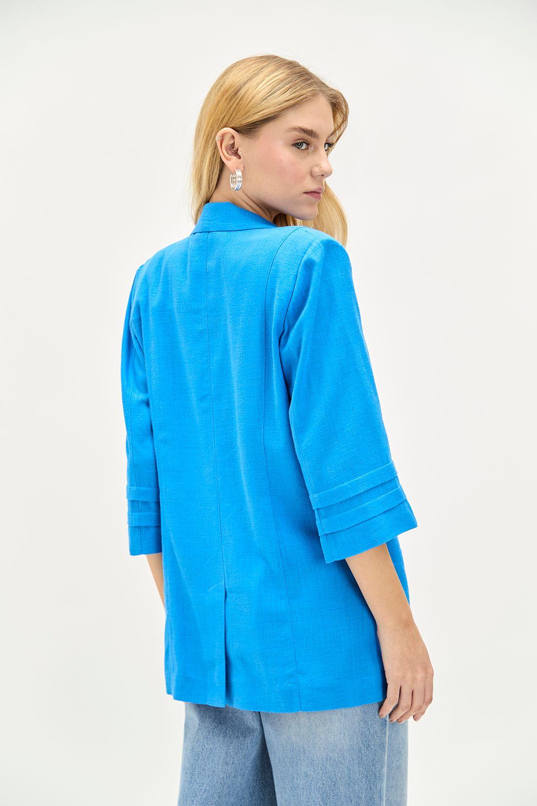 Blazer Liso Azul iO 16020224056134-3