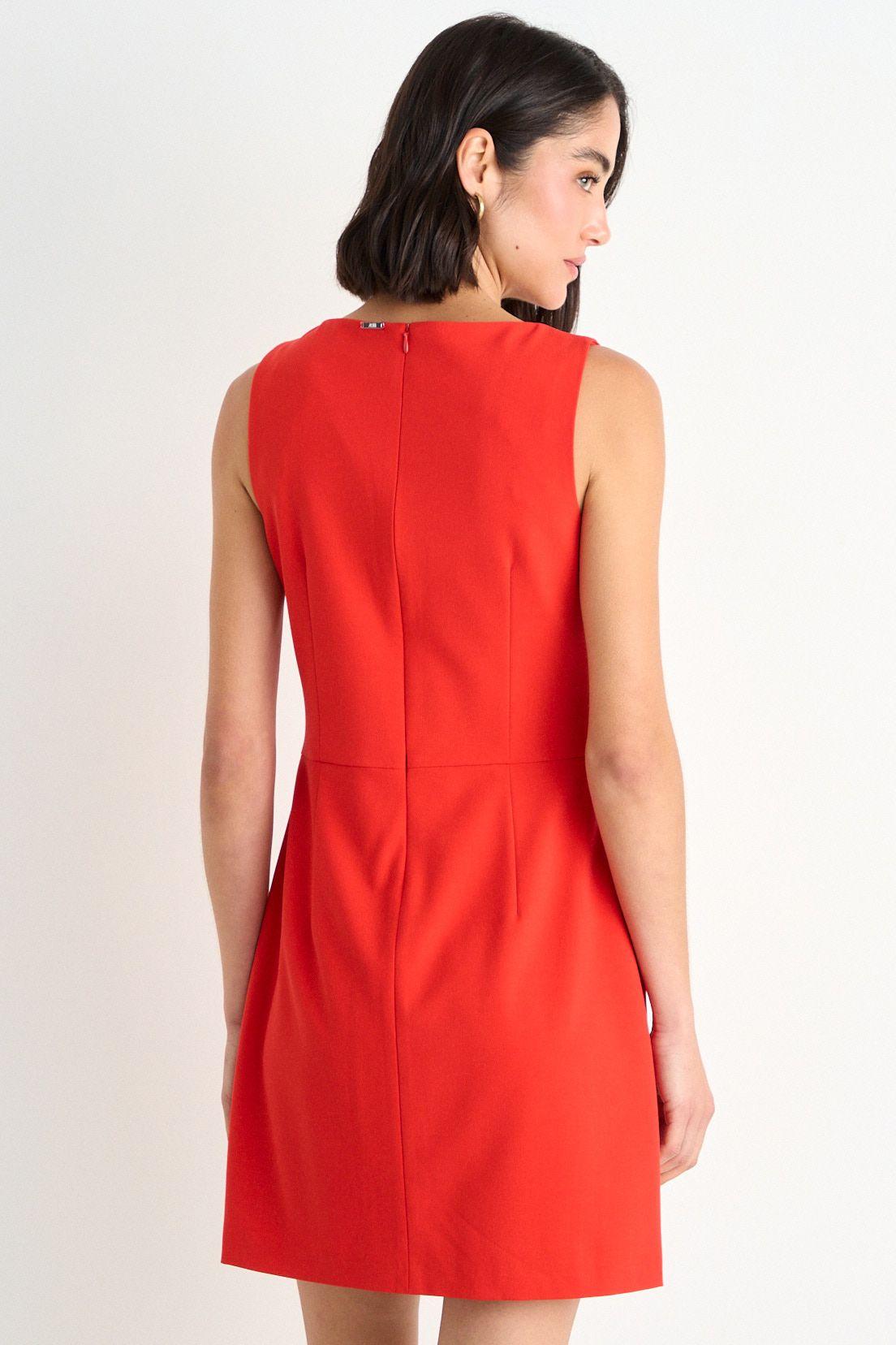 Vestido Liso Corto Rojo Ash 13007126001103-2
