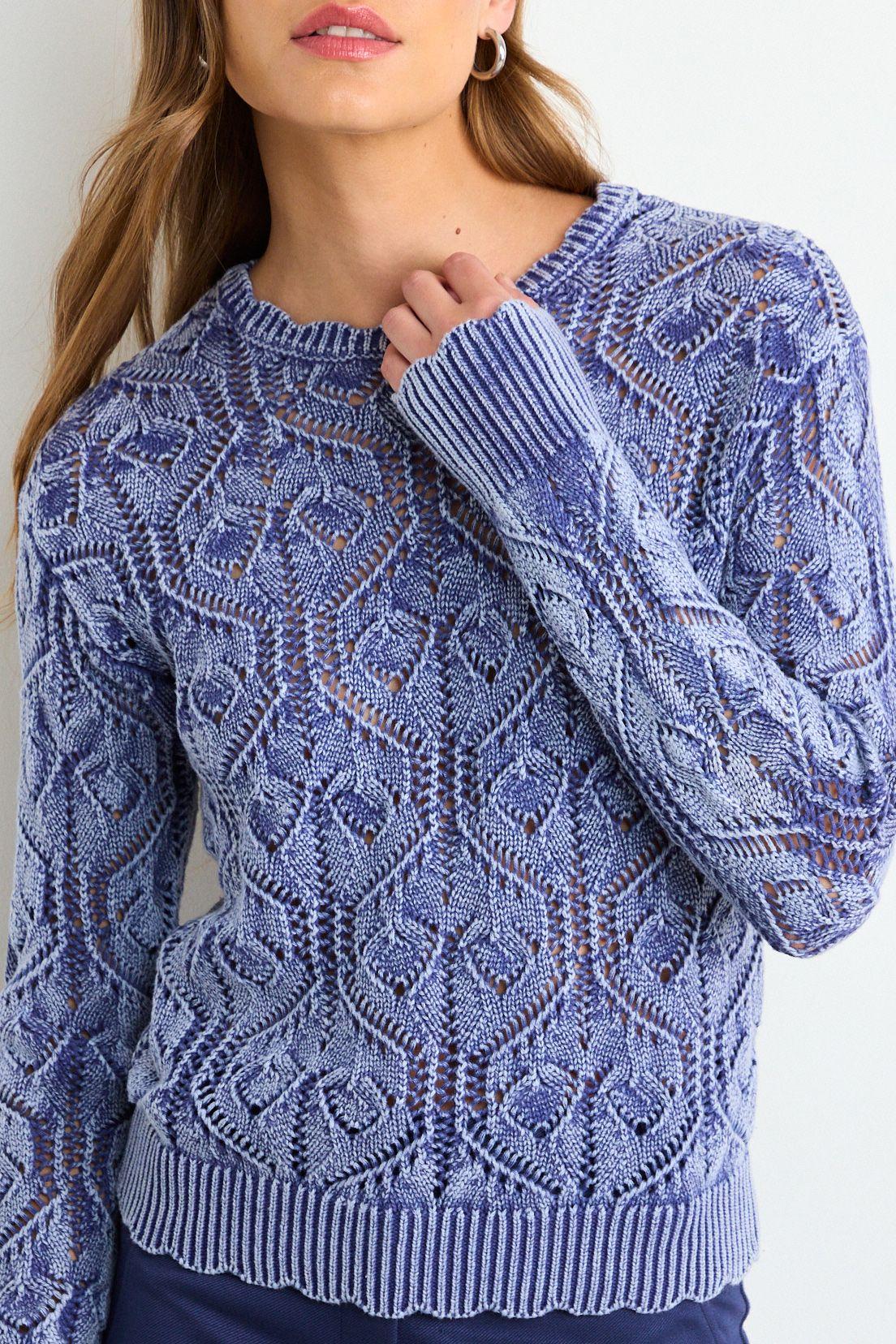 Sweater Liso Azul iO 18120126003104-1