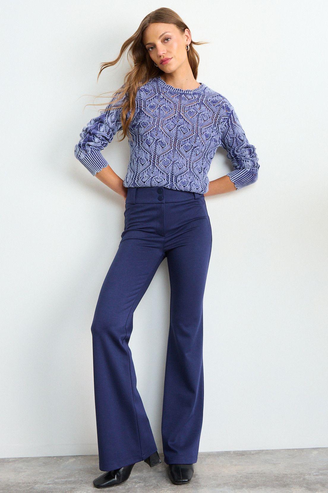 Sweater Liso Azul iO 18120126003104-4