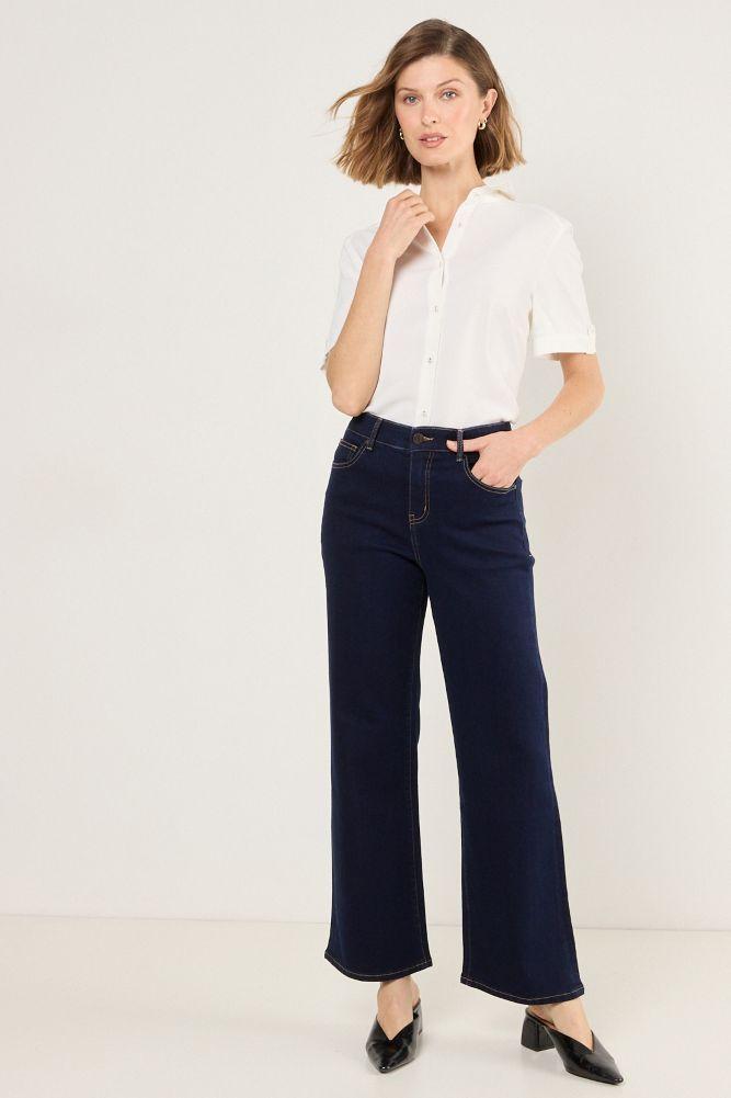 Jeans Liso Azul Ma Griffe 11302225005104-0