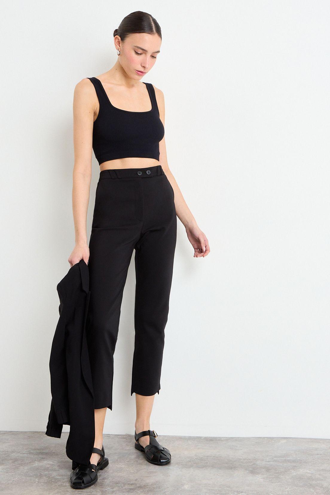 Pantalon Liso Negro iO 11020225020102-4