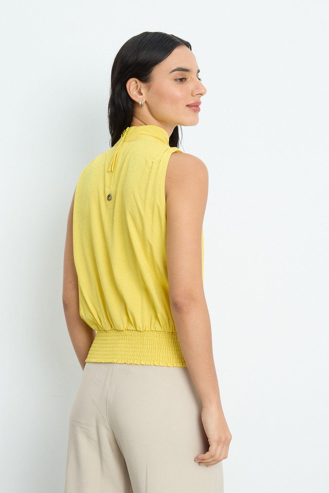 Blusas Sin Manga Amarillo iO 14020225060108-1