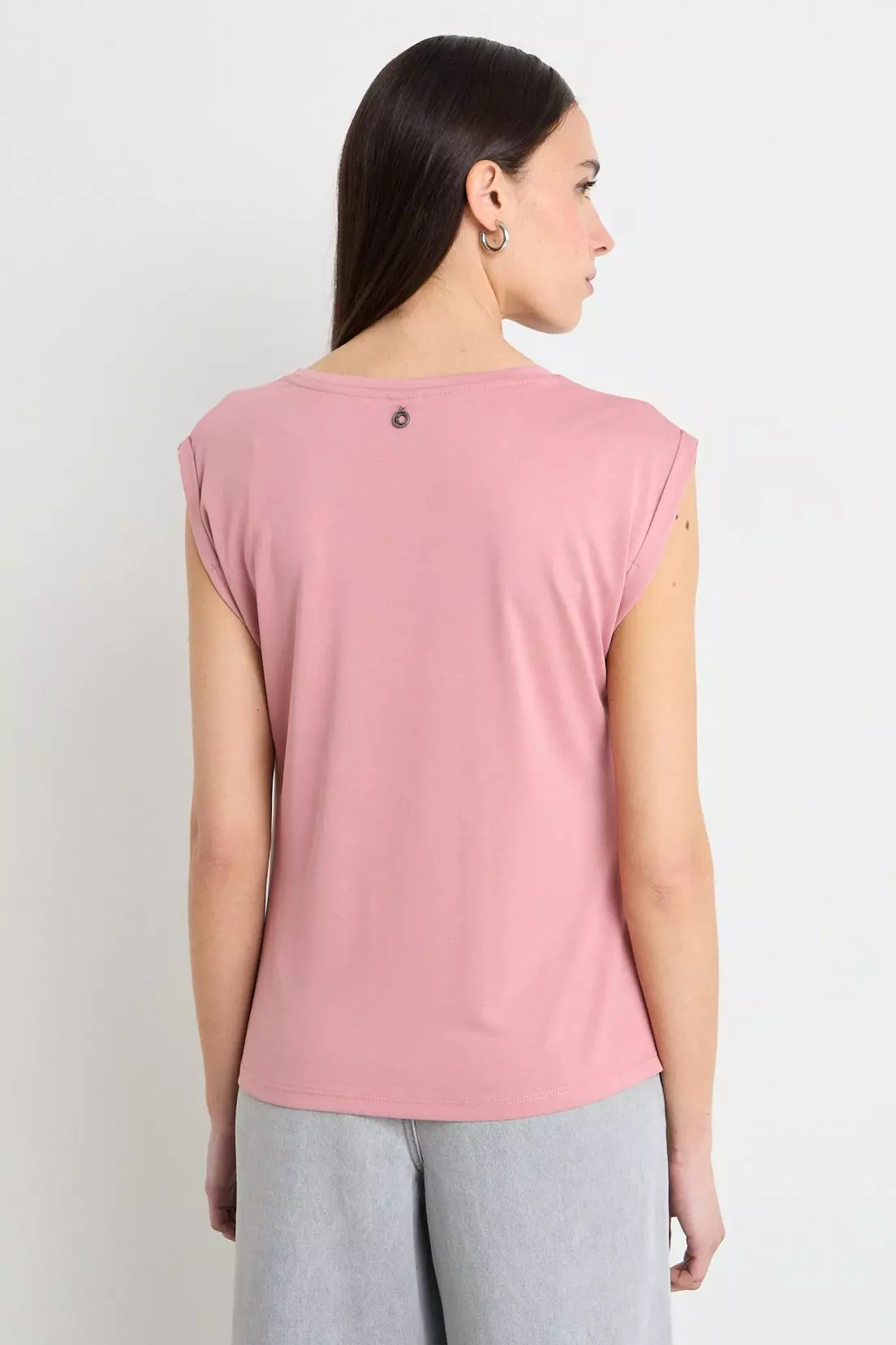 Polera Manga Corta Rosada iO 14620225006123-2
