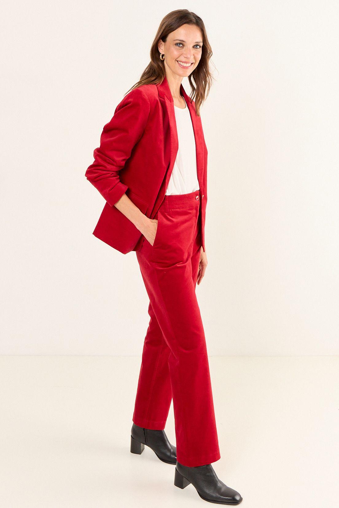 Blazer Pana Rojo Ma Griffe 16002126053103-4
