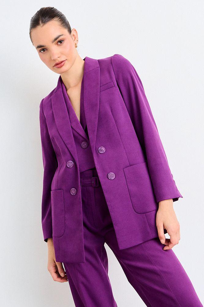 Blazer Liso Morado iO 16020126061121-0