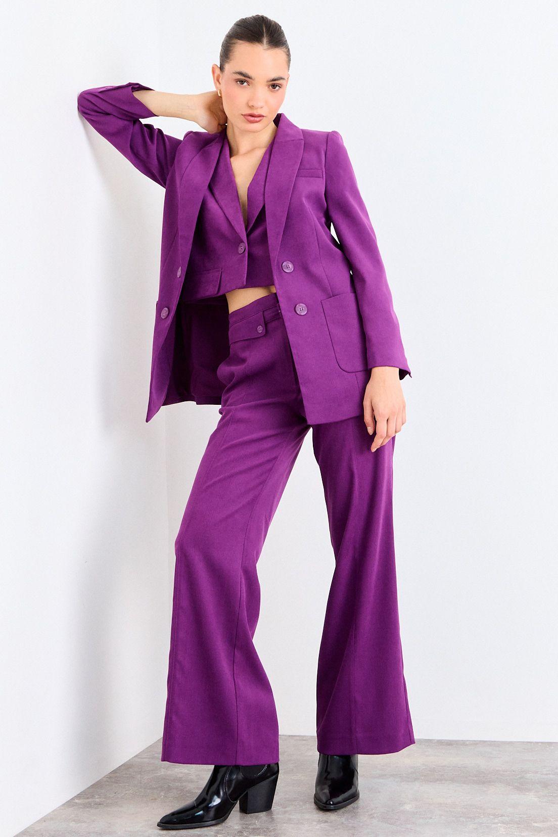 Blazer Liso Morado iO 16020126061121-3