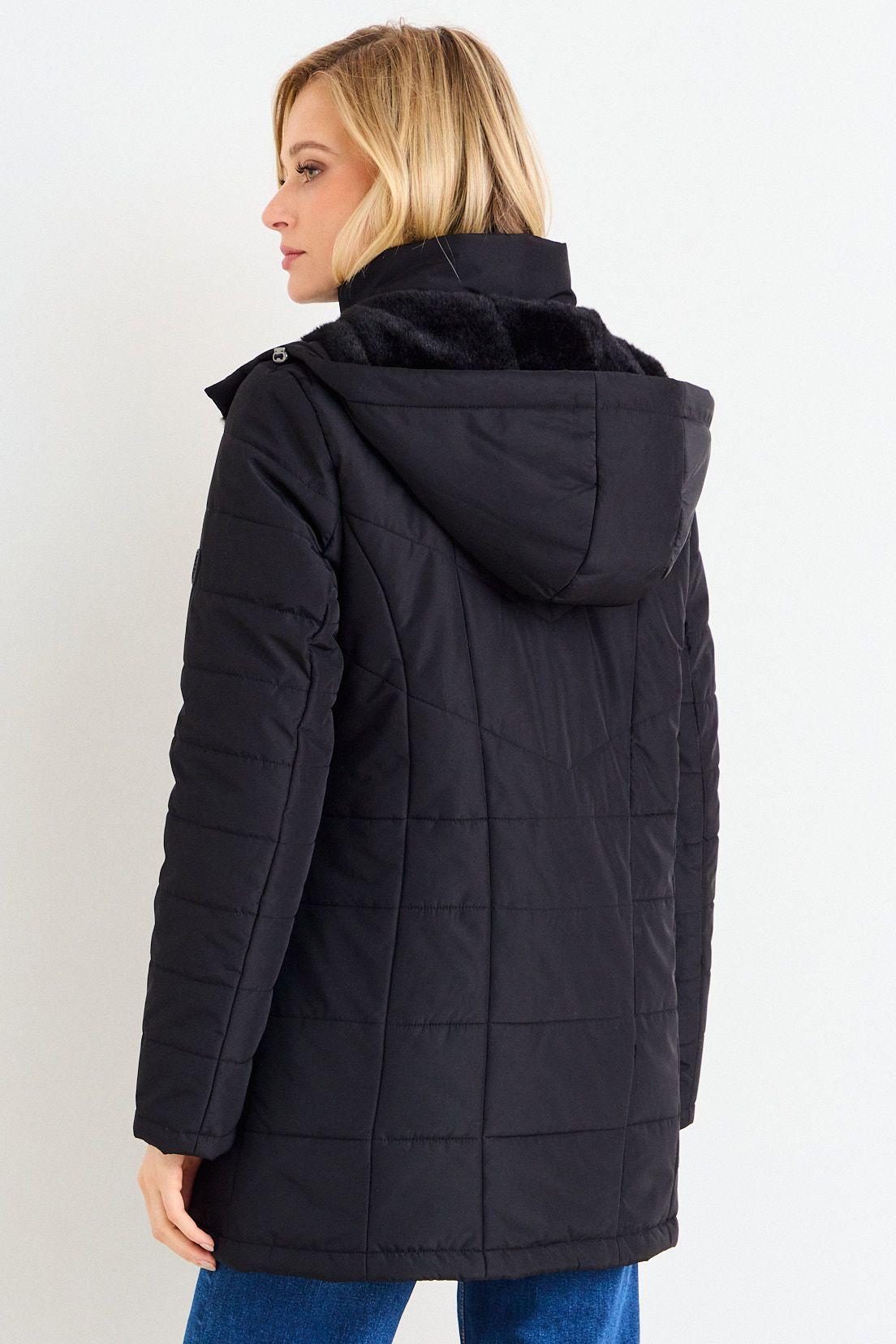 Parka Manga Larga Negro Ash 17607126052102-2