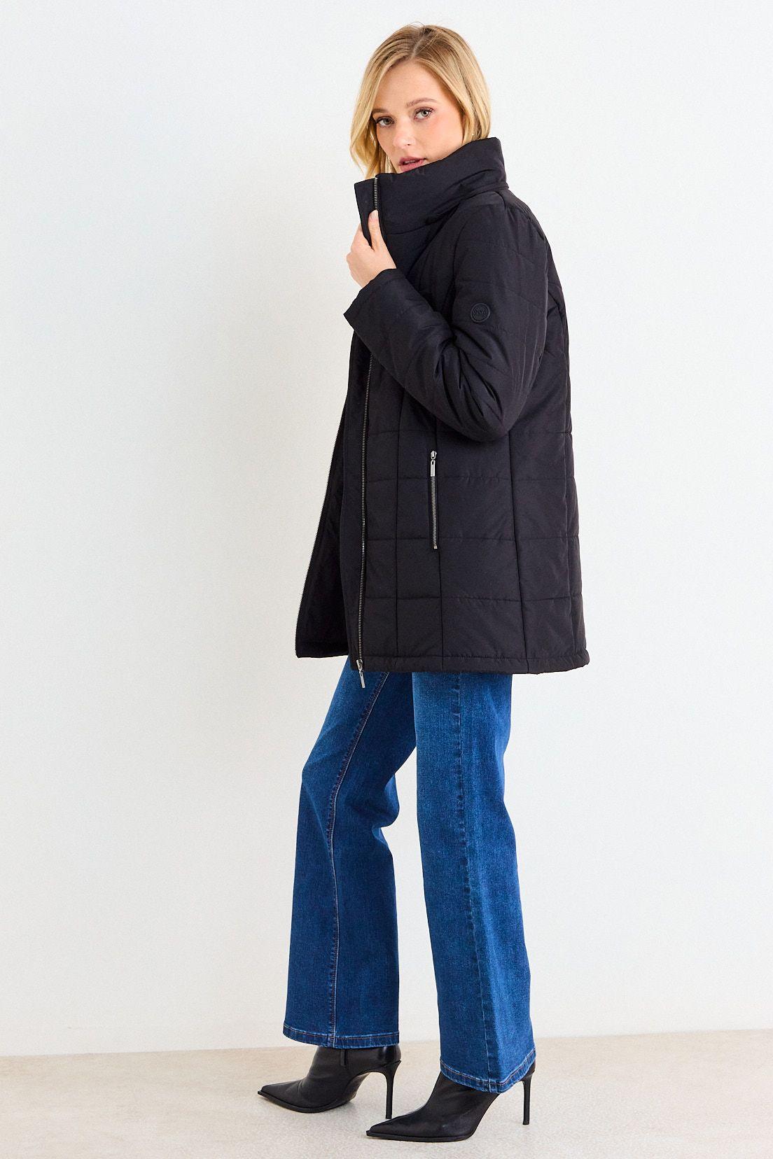 Parka Manga Larga Negro Ash 17607126052102-3
