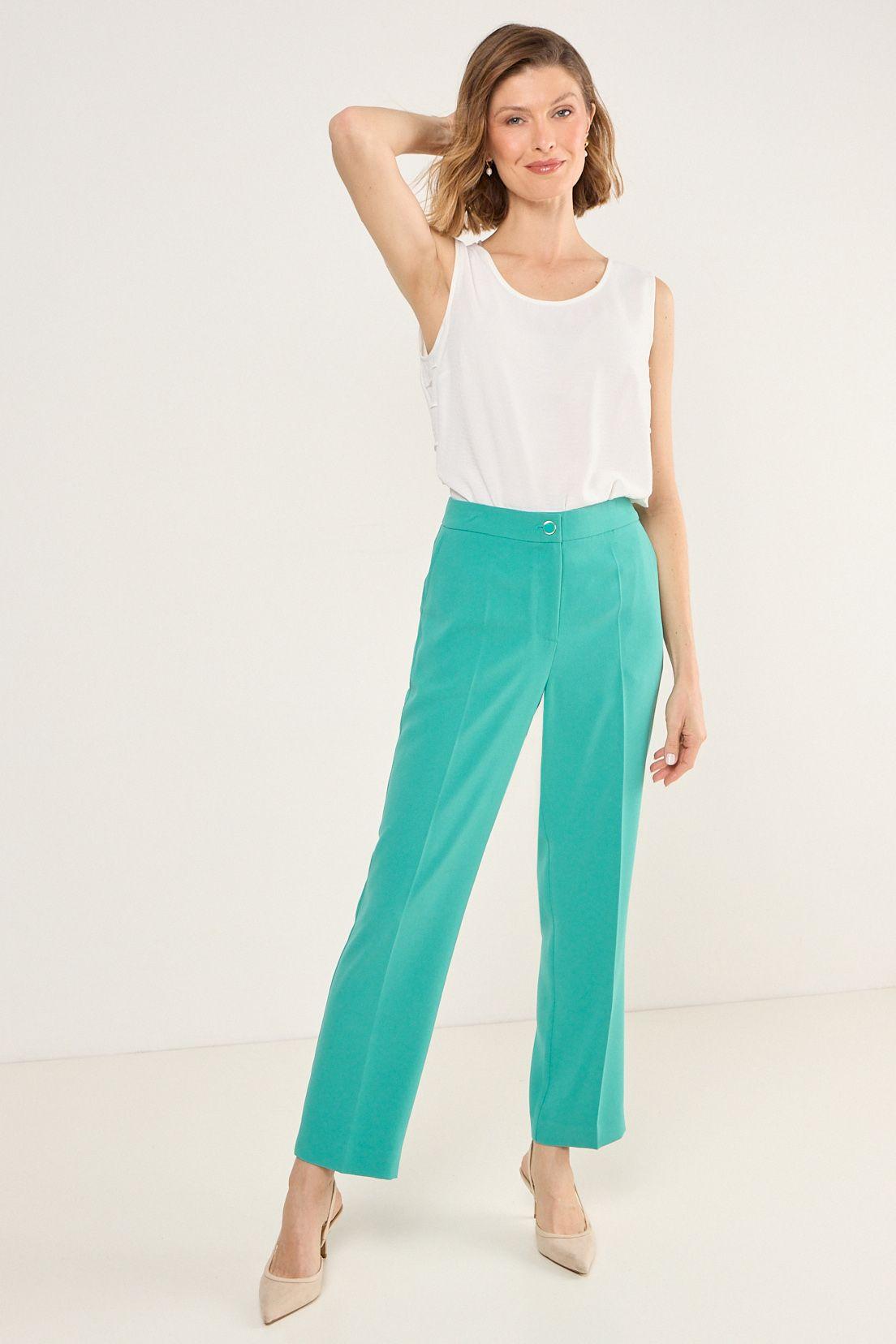 Pantalon Formal Recto Verde Ma Griffe 11002225059217-0