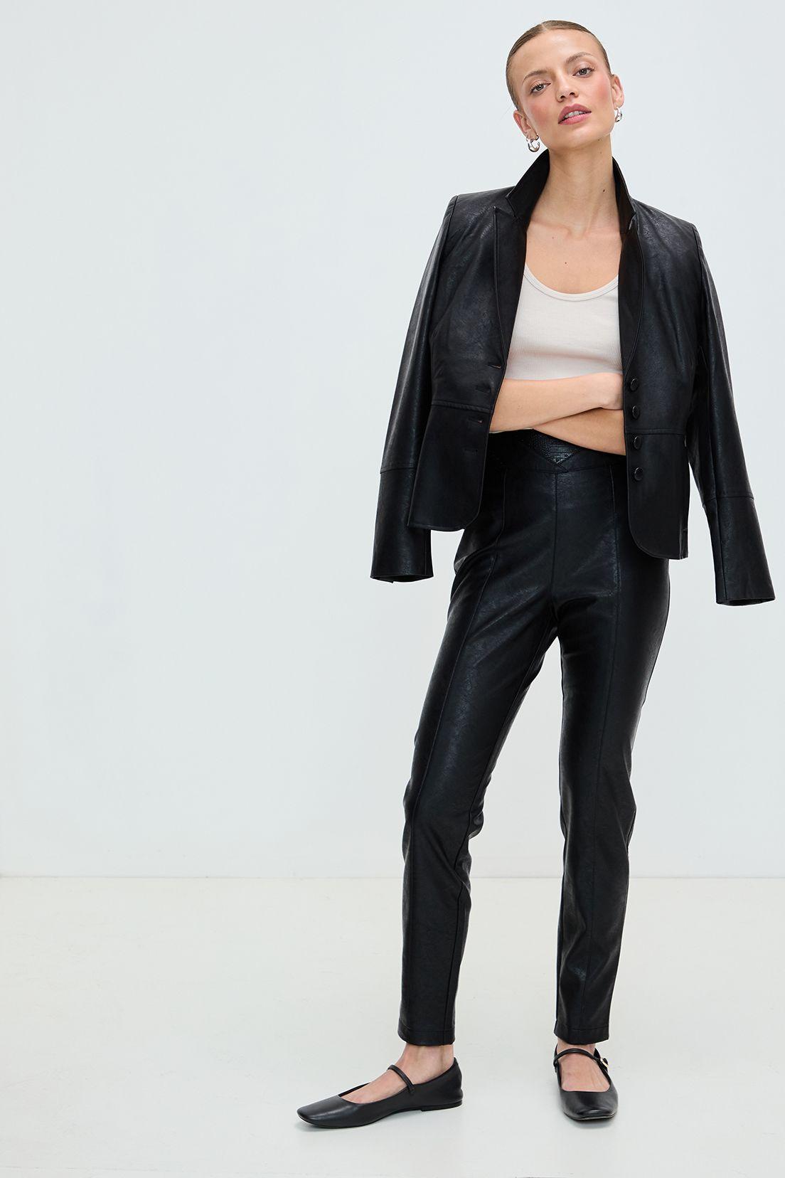 Pantalon Liso Negro 11020125057102-0