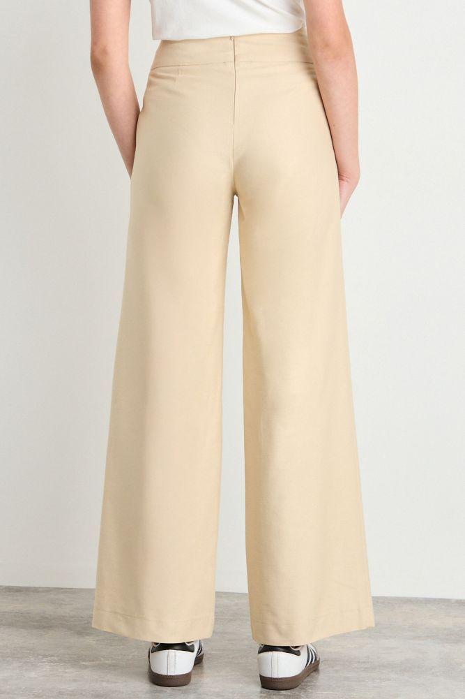 Pantalon Liso Beige iO 11020225062106-2