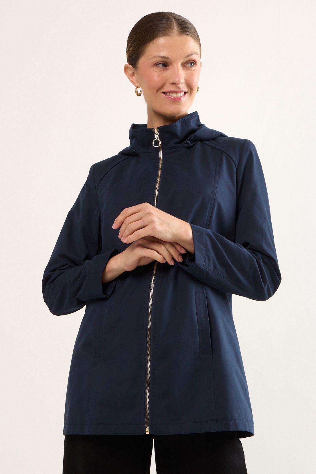 Trench Azul Ma Griffe 17402225004104-0