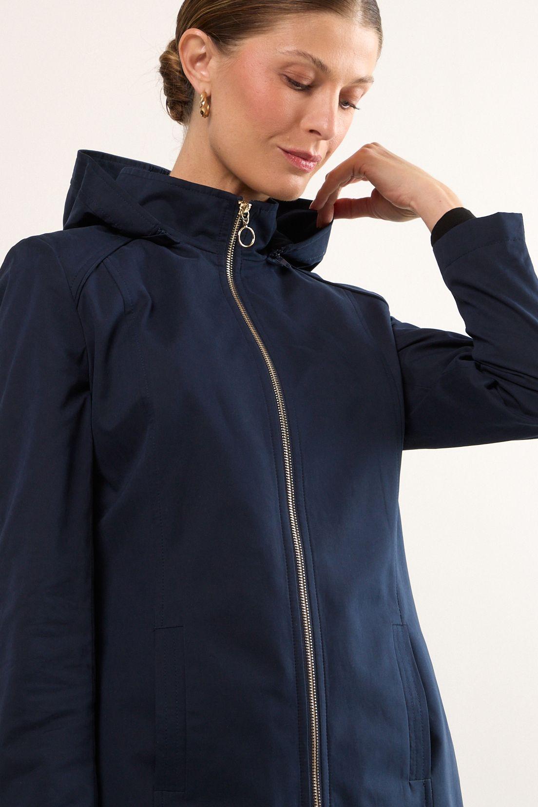 Trench Azul Ma Griffe 17402225004104-1