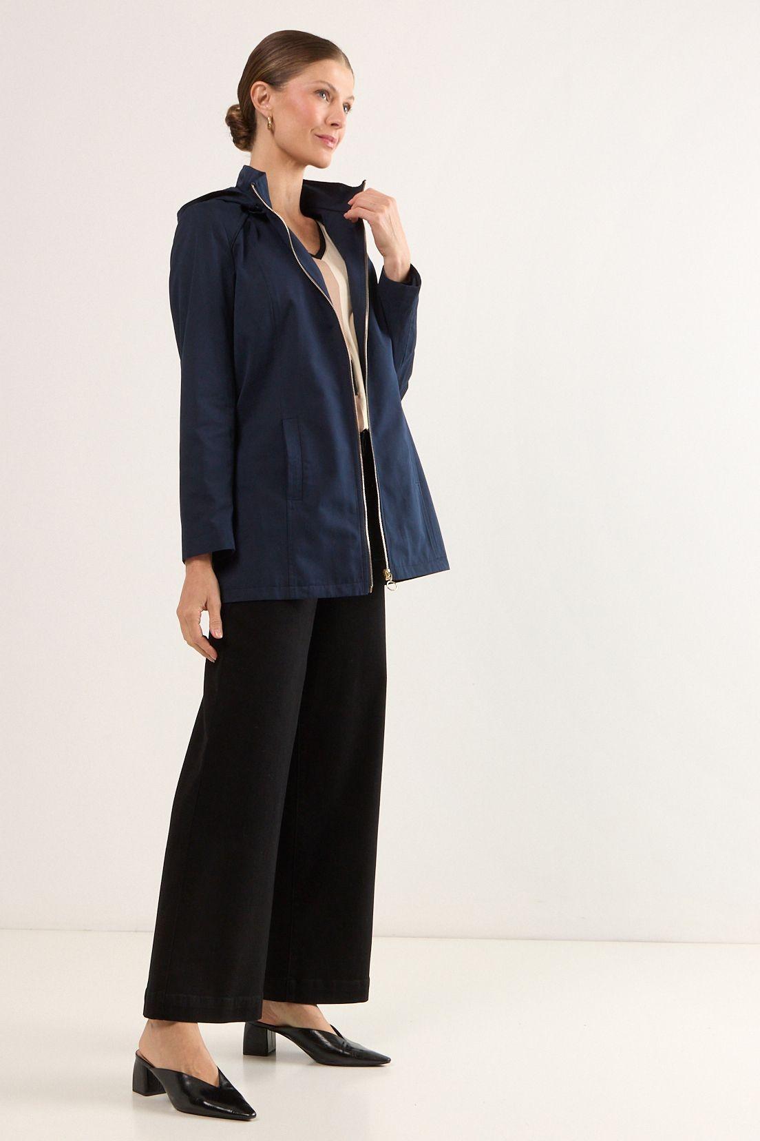 Trench Azul Ma Griffe 17402225004104-2