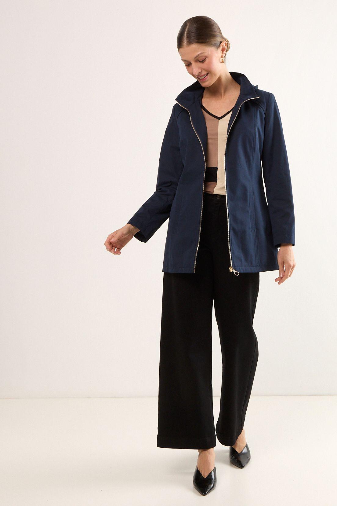 Trench Azul Ma Griffe 17402225004104-4