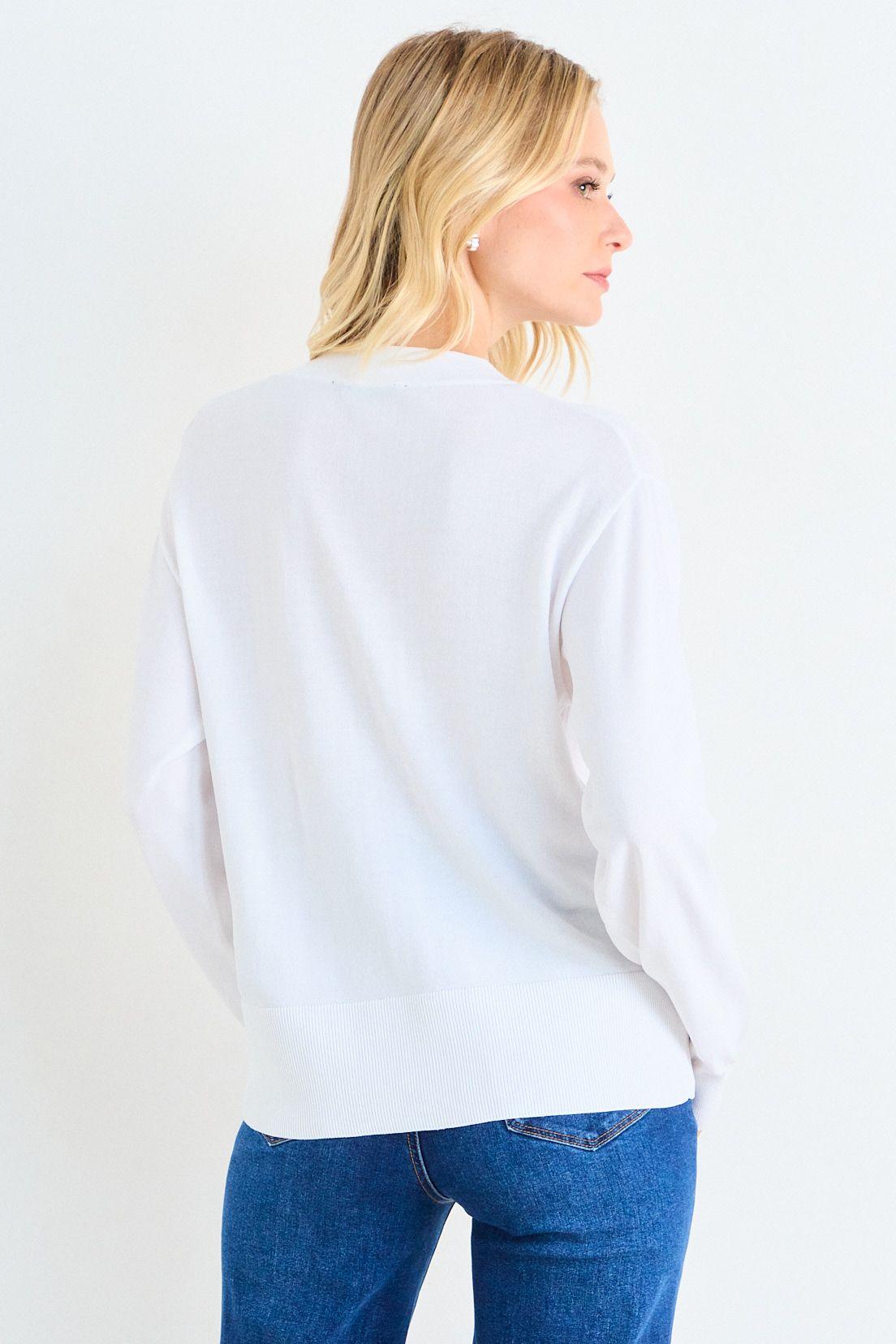 Cardigan Con Aplicaciones Metalicas Crudo Ash 18007126050105-2